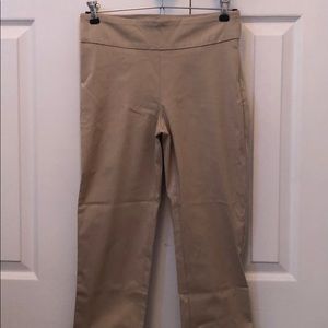 Cropped Khaki Pants